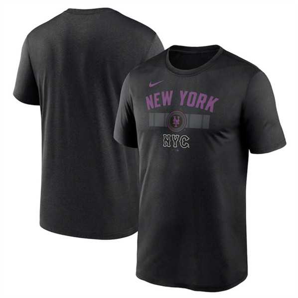Men's New York Mets Black 2024 City Connect Legend Performance T-Shirt,We sell and wholesale Men's New York Mets Black 2024 City Connect Legend Performance T-Shirt on line form chian!